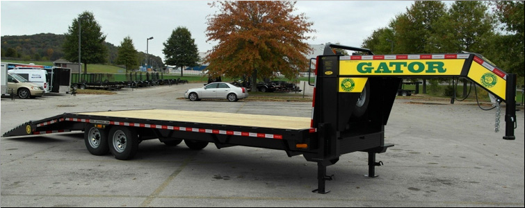Gooseneck flat bed trailer for sale14k  Larue County, Kentucky